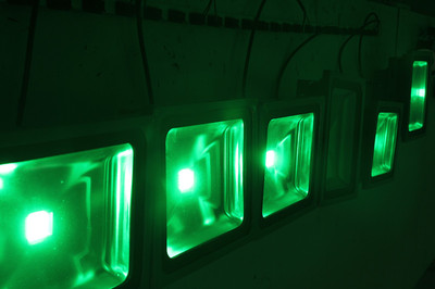 30W集成大功率绿光LED投光灯 绿色照明的新利器